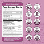 Troomy Sleep Gummies for Adults and Kids, Great Tasting Black Raspberry, Red Reishi Mushroom, Easy Restful Natural Sleep Aid, 30 Count