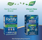 Nature's Way Extra Strength(1) Fortify Probiotic,Probiotics for Digestive Health,Prebiotics,50 Billion Live Cultures,Digestive & Immune Health Support*,30 Capsules,(Pack of 2)
