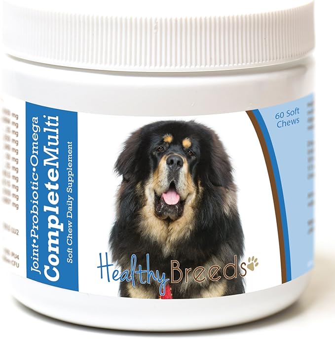 Healthy Breeds Tibetan Mastiff All in One Multivitamin Soft Chew 60 Count