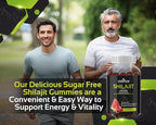 Shilajit Gummies – Pure Himalayan Shilajit Supplement with Fulvic Acid – 1000mg Natural Shilajit Pure Energy Support – Sugar-Free Raspberry Watermelon Flavor – Vegan, Non-GMO, Gluten-Free – 60 Count