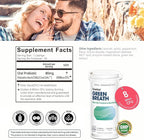 OraTicx Green Breath Oral Care Probiotics, Naturally Support Freshens Bad Breath & Healthy Mouth, Dental Probiotic Supplement 8 Billion CFU, Mint Flavor 30 Lozenges 1-PK