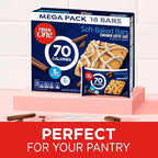 Fiber One 70 Calorie Soft Baked Bars, Cinnamon Coffee Cake, Mega Pack, 18 Ct, 16 oz