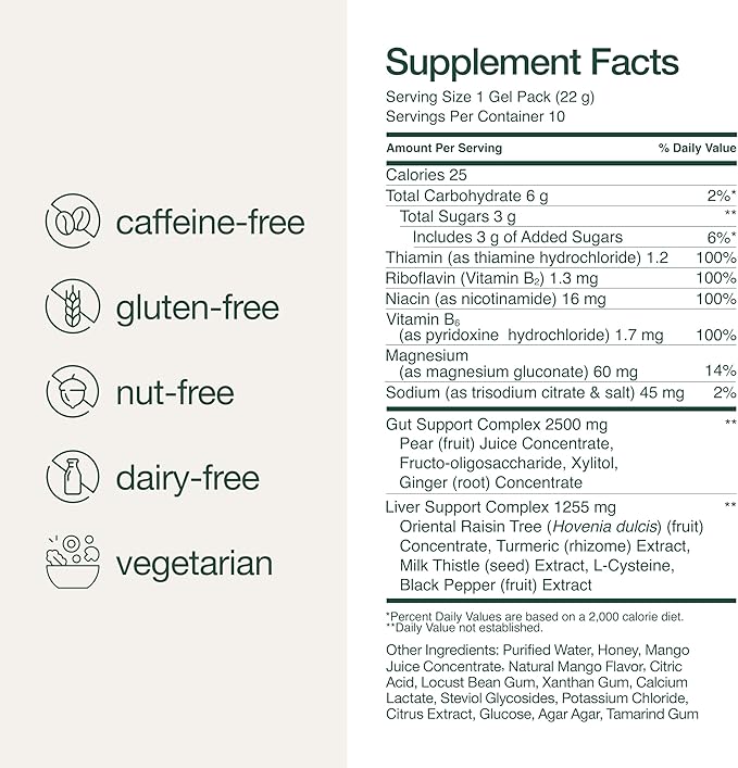 Day–Guard — Feel Better After Drinking, Wake Up Refreshed, Science-Backed, Doctor-Formulated Pre Drinking Jelly Gummies for Regret Prevention, Made in Korea, 10-Pack of 22g Sticks (Mango)