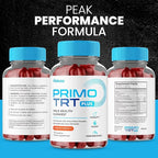 Primo TRT Gummies, Primo TRT Plus Advanced Performance Blend Supplement, PrimoTRT Try Prime Gomitas Maximum Strength Males Support for Overall Health Wellness All Natural Ingredients (60 Gummies)