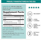 NatureWise Ultra Omega 3 Fish Oil 2200 mg – 1300 mg Omega-3 - Triglyceride Form - Lemon Flavor - Wild-Caught Fish Oil + EPA & DHA - Burpless, Non-GMO - 180 Softgels[3-Month Supply]