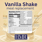 HMR 120 Vanilla Shake Meal Replacement Powder | Vanilla Shake Mix to Support Healthy Weight Loss | 12g of Protein | Nutritional Drink | Low Calorie Food | 12 Servings | 13.55 Ounce (Pack of 1)