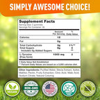 BioVit L Tyrosine Gummies - Activated Amino Acid L Tyrosine Supplement - Natural Focus, Mood and Energy Supplement for Kids & Adults - L-Tyrosine 1000MG per Serving, 500MG per Gummy - 60 Vegan Gummies