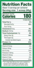 Vega Protein and Greens Protein Powder, Chocolate - 20g Plant Based Protein Plus Veggies, Vegan, Non GMO, Pea Protein for Women and Men, 1.3 lbs