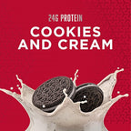 BSN SYNTHA-6 EDGE Protein Powder, Cookies n Cream Flavored Powder with Hydrolyzed Whey, Micellar Casein, for Muscle Gain, Low Sugar, 24g Protein, Cookies & Cream, 48 Servings, 4.23 Pound (Pack of 1)