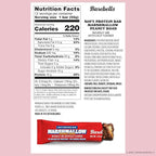 Barebells Soft Protein Bars Marshmallow Peanut Road – 24 Bars Total (2 Packs of 12) – High Protein Snacks with 16g of Protein, Fluffy Chocolate Nutritional Treat, No Added Sugar, Breakfast Bars