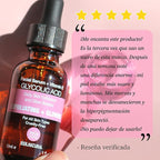 Purifect Glycolic Acid Exfoliating & Glowing Facial Serum - Smoothing Skin Support with Vitamin E, Allantoin & Glycine Soja (Soybean), Visibly Improves Texture, Hydrates & Softens Skin - 1 fl oz
