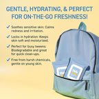 TBH Kids Gentle Face Wipes – Daily Cleansing & Hydrating Wipes for Preteens & Teens – Soothing Chamomile & Calendula – Sulfate & Paraben-Free – 30 Count (Pack of 2)