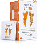 Nutra Tea NutraJoint – Joint Care Tea – Arthritis Support Blend – Curcumin, Green Tea and Piperine – 40 Enveloped Tea Bags – Herbal Infusion – 2 Pack