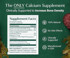 ALGAECAL Organic Red Algae Calcium Supplement for Bone Density & Strength, Vitamin K2 MK7 (100mg), Vitamin D3 (1600 IU), Magnesium (350mg) & Trace Minerals, Easy to Swallow, 120 Veggie Caps, 3 Packs