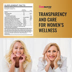 Perimenopause Support Gummies for Women - Menopause Relief Estrogen & Hormone Balance Supplement with Black Cohosh Chasteberry Vitamins D3 B6 for Hot Flashes Night Sweats & Mood Swings