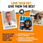 100% Pure Fish Oil for Dogs & Cats (1,545mg Omega 3 per Teaspoon) 8oz. Loaded with EPA & DHA for Joints, Skin & Coat, Itching, Heart & Immune Health. Stronger Than Salmon Oil. Unflavored Omegease.