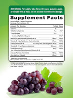 Nature's Truth Iron Gummies | 60 Count | Vegan, Non-GMO & Gluten Free Supplement | with Zinc & B Vitamins | Grape Flavor