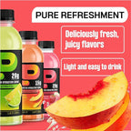 Protein2o 15g Whey Protein Infused Water,Peach Mango,16.9 Oz Bottle,(Pack of 24)