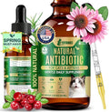 YOTANGO Natural Antibiotics for Cats, Cat Antibiotics for UTI & Itch Support, Immune, Digestive, Allergy, Skin & Coat Support for Cats and Kittens, for All Ages & Breeds (Chicken Flavor-60ml)