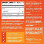 Pumpkin Seed Oil Gummies for Bladder and Urinary Tract Support - 200mg Pumpkin Seed Extract Per Serving - Vegan, Non-GMO, Gluten-Free - Sugar Free Pumpkin Seed Gummies - Orange Flavor, 30 Servings