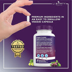 Liberty Lifestyle Resveratrol, Berberine, Grape Seed Extract, Quercetin, Polyphenol Supplement for Women and Men with Noni Extract, N-Acetyl Cysteine, Acai Extract - 2-Pack