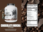 Levels Grass Fed Whey Protein Powder, No Artificials, 24G of Protein, Chocolate Mocha, 5LB