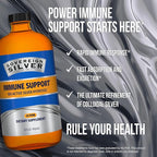 Sovereign Silver Immune Support - Colloidal Silver, Bio-Active Silver Hydrosol, 10 ppm, Liquid Twist Top, 32 Fl Oz, (946 mL)