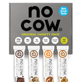 No Cow Vegan Protein Bars, Upgraded Original Variety Pack | 20g Plant Based Protein, Gluten Free, Dairy Free, Soy Free, Keto Friendly, Low Sugar, High Fiber Snack Bars | Pack of 12