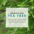 JASON Tea Tree Purifying Body Wash, For a Gentle Feeling Clean, 30 Fluid Ounces