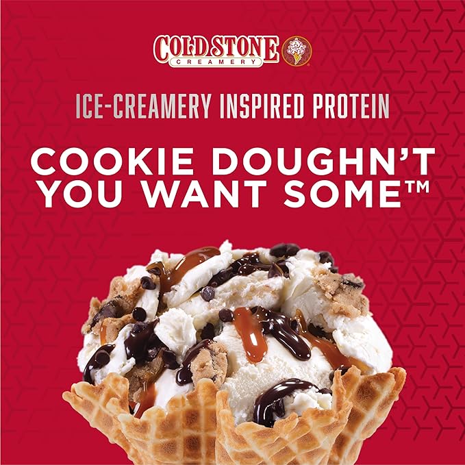 BSN Syntha-6 Whey Protein Powder, Cold Stone Creamery- Cookie Doughn't You Want Some, Micellar Casein, Milk Protein Isolate Powder, 25 Servings