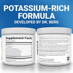 Dr. Berg Zero Sugar Hydration Keto Electrolyte Powder - Enhanced w/ 1000 mg of Potassium & Real Pink Himalayan Salt (NOT Table Salt) - Raspberry & Lemon Flavor Hydration Drink Supplement - 50 Servings