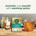 Traditional Medicinals Organic, Stress Ease Immune with Adaptogens, Reishi Warming Spice - Immune Support with Astragalus - Kosher, Non-GMO, Caffeine-Free, Compostable - 16 Count (Pack of 2)
