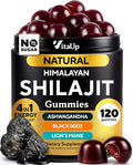 VitaUp Himalayan Shilajit Gummies - Sugar Free Natural Shilajit Gummies with Fulvic Acid, Ashwagandha, Lions Mane, Black Seed - Immune & Energy Support - 120 Count
