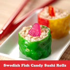 SWEDISH FISH Mini Tropical Soft & Chewy Gummy Candy, Bulk Candy, 12 - 3.5 oz Boxes