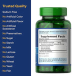 Puritan's Pride Non-GMO Soy Isoflavones 750mg, Dietary Supplement with Active Daidzein, Genistein, and Glycitein Supports Menopause and Hot Flashes, 120 Rapid Release Capsules