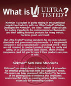 Kirkman - Yeast Aid Advanced Formula - 200 Capsules - Supports Yeast Control - Immune System Support - Hypoallergenic