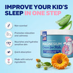 DOODLE HOG Magnesium Cream for Kids - Soothing Relief & Relaxation with Calendula, Aloe Vera, Shea Butter - Bedtime Magnesium Lotion for Kids Sleep - (4 oz, Unscented)
