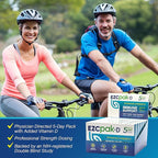 EZC Pak 5-Day Immune System Booster with Echinacea, Vitamin C, Zinc & Vitamin D - Tapered Immune Support Supplement for Adults - Supports Immunity, Easy Travel-Size Supplement Pack - (Pack of 6)