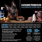 Best Paw Nutrition Liquid Glucosamine for Dogs - Glucosamine Chondroitin MSM & HA Joint Supplement for Dogs & Cats - Bacon Flavored Liquid Pump - Supports Mobility, Stiffness & Joint Comfort - 32 oz