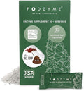 FODZYME® On-The-Go Digestive Enzymes for Gut Health, Relief for Bloating, Gas, Constipation, Diarrhea, Abdominal Pain, Low FODMAP, 30 Dose