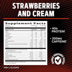 GNC AMP Wheybolic Ripped - Strawberries and Cream (22 Servings)