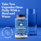 Eu Natural Urinary Harmony D-Mannose Supplement - Urinary Tract Health for Women - Fast-Acting Urinary Cleanse & Flush with Clinical-Strength D-Mannose & Hibiscus - 60 Capsules