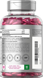 Horbäach Hair Skin and Nails Vitamins | 300 Softgels | with Biotin and Collagen | Infused with Argan Oil and Coconut Oil | Non-GMO, Gluten Free Supplement