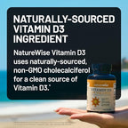 NatureWise Vitamin D3 4000iu (100 mcg) 200-Day Supply for Immune Support, Healthy Muscle Function, and Bone Health - Non-GMO, Gluten Free in Organic Extra Virgin Olive Oil, (Mini Softgel), 200 Count