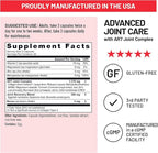 NatureWise Advanced Joint Supplement with Clinically Tested AR7 Joint Complex Ingredient - Comfort & Flexibility Support - Non-GMO, USA Manufactured - 90 Capsules[30-Day Supply]