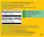 Nature Made Magnesium Oxide 250 mg, Magnesium Supplements for Men and Women, Support for Muscle, Heart, Bone and Nerve Health, 200 Tablets, 200 Day Supply
