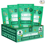 Where You Bean Edamame Beans Snack (Seaweed Furikake) - Crunchy and Dry Roasted Edamame Beans - High Protein Snacks, Keto and Vegan Healthy Snacks for Adults & Low Carb Asian Snack 3 oz (Pack of 4)