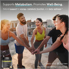 Formulation Factory Metabolism Booster - Melt Mode Natural Thermogenic Support with Glucomannan, L-Carnitine & Green Tea Extract - Advanced Satiety & Energy - 120 Capsules, 2 Month Supply