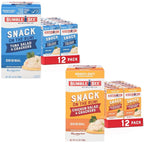 Bumble Bee Snack On The Run! Bulk Protein Snack Packs - Original Tuna Salad and Classic Chicken Salad with Crackers - Ready to Eat Easy-Open Can (Pack of 24)