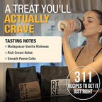 Plant-Based Protein Powder for Men and Women – 30g Complete Plant Protein and 3g Leucine, Zero Bloat, Delicious Taste and Smooth Texture, Madagascar Vanilla, 15 Servings - Scoop Not Included